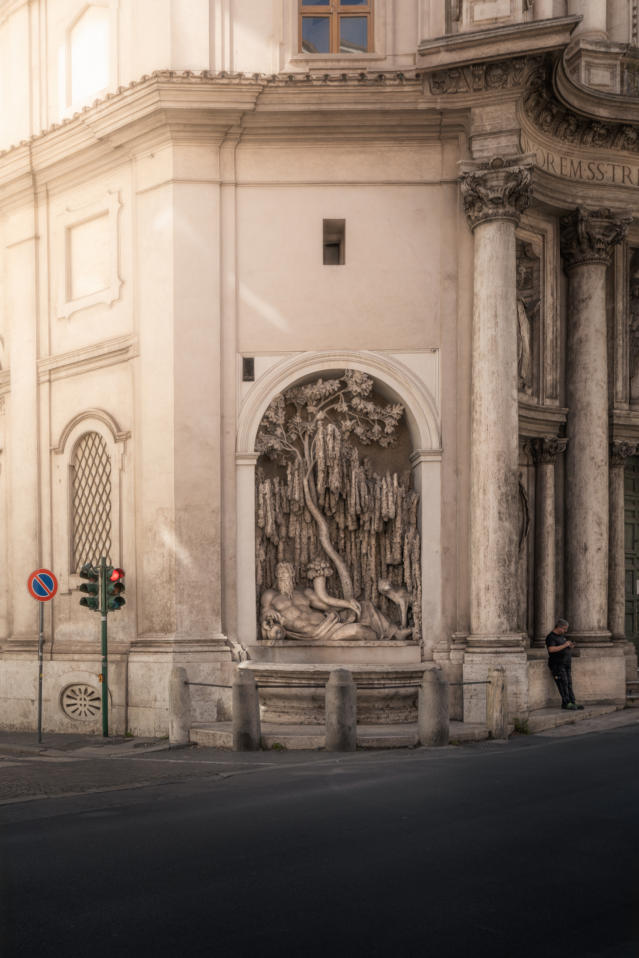Pormenor da Chiesa di San Carlo alle Quattro Fontane