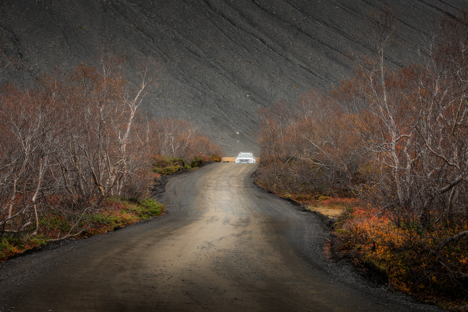 Chegada ao Hverfjall