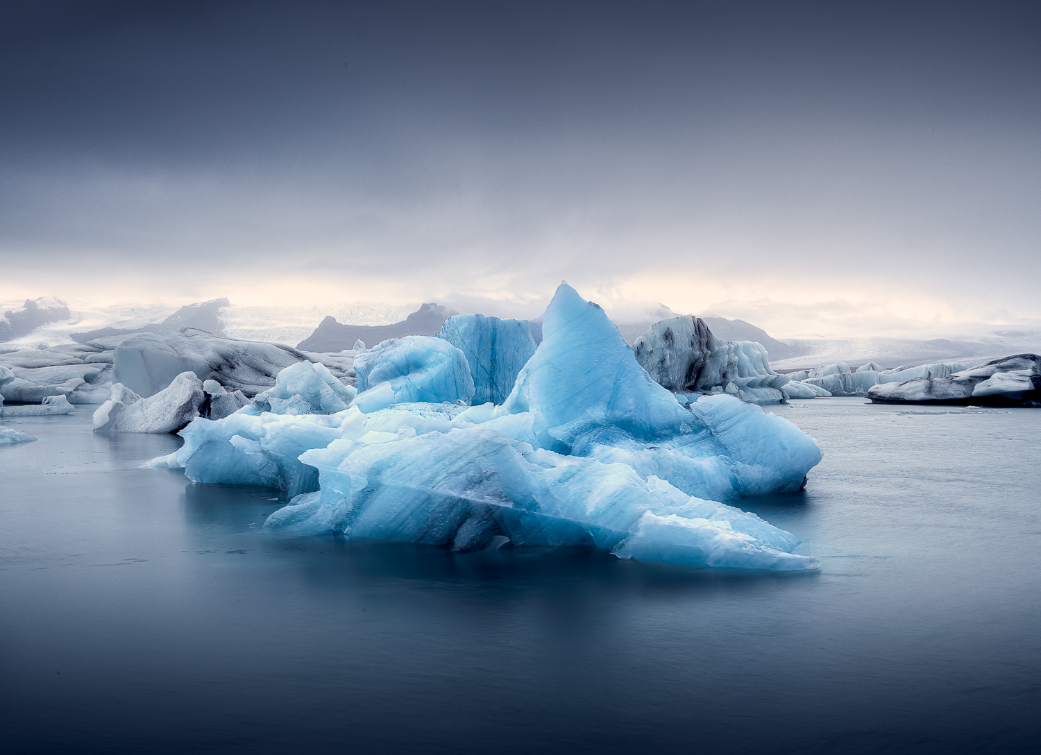 Iceberg a flutuar