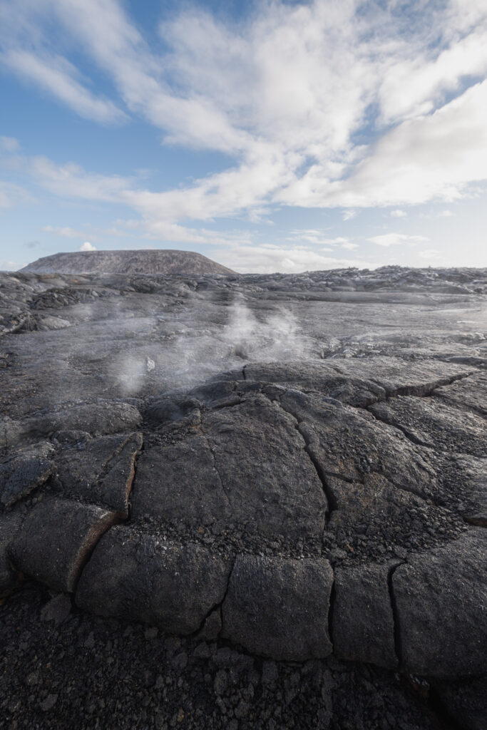 Lava do Vulcão Fagradalsfjall