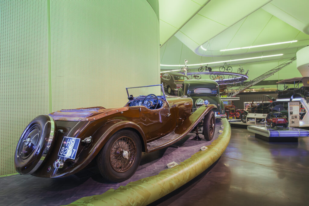 Wall of cars