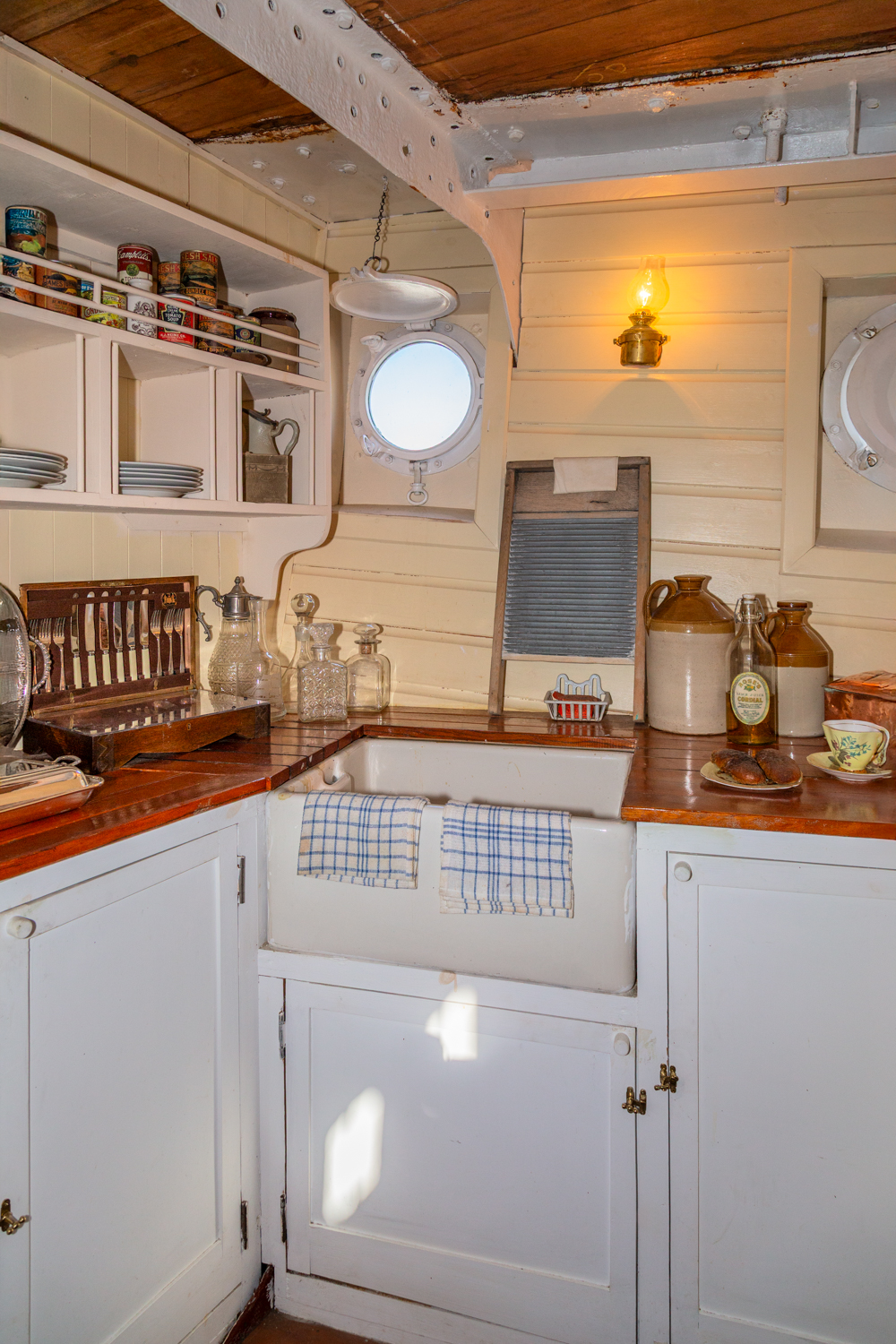 Cozinha no navio Glenlee