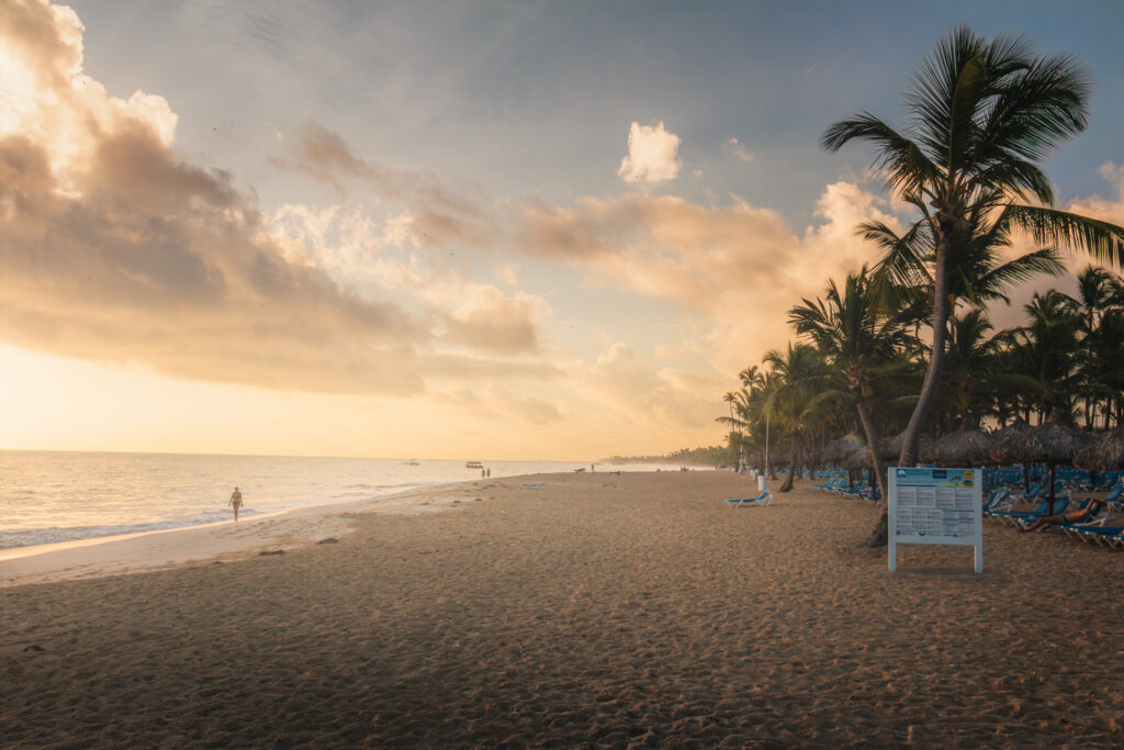 Praia do resort