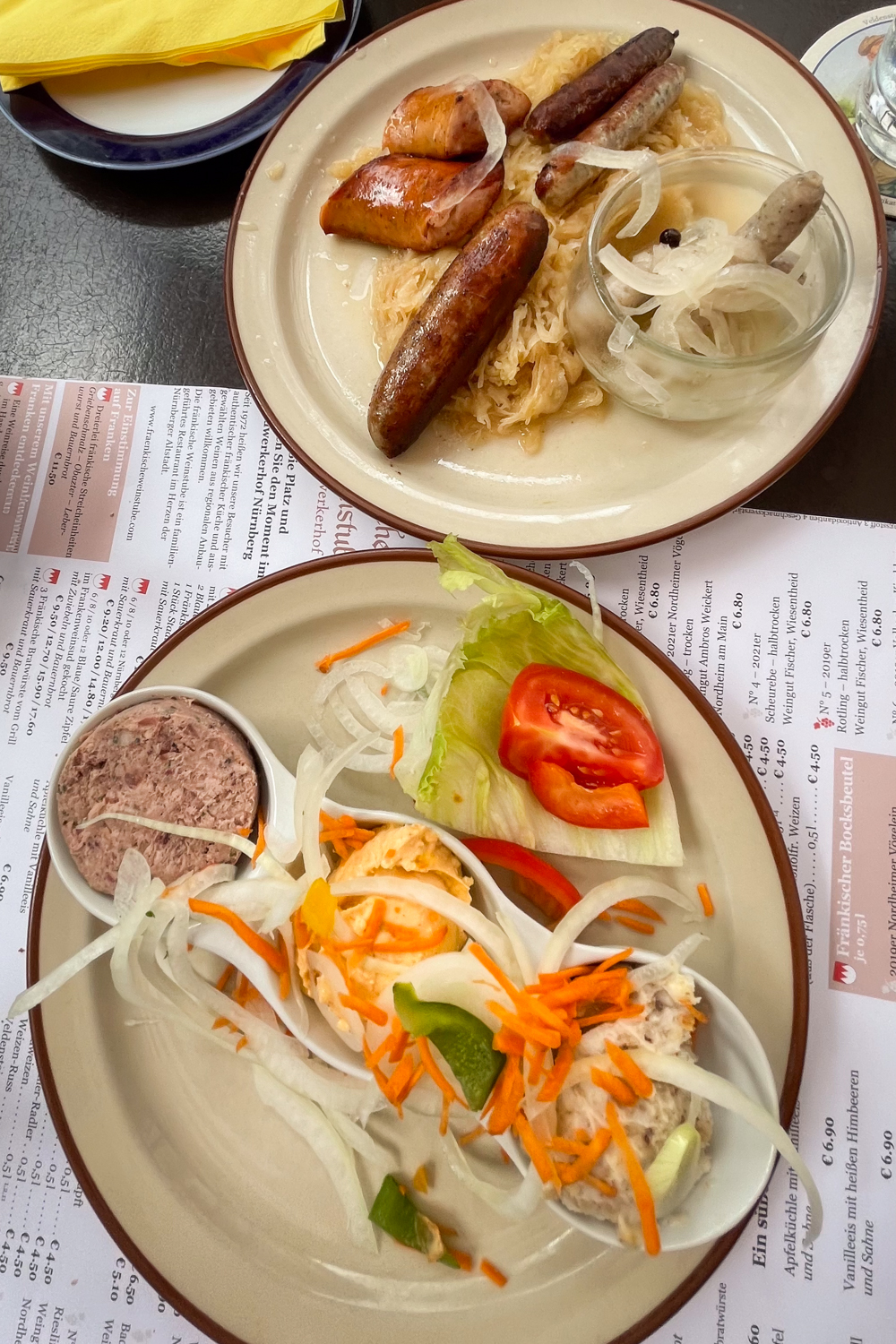 Almoço em Nurnberg