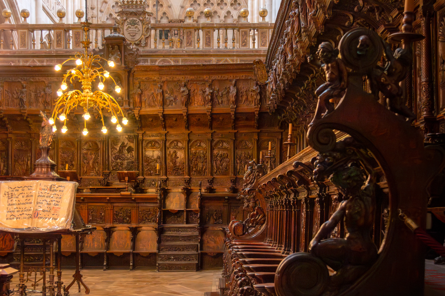 Interior Catedral de Burgos