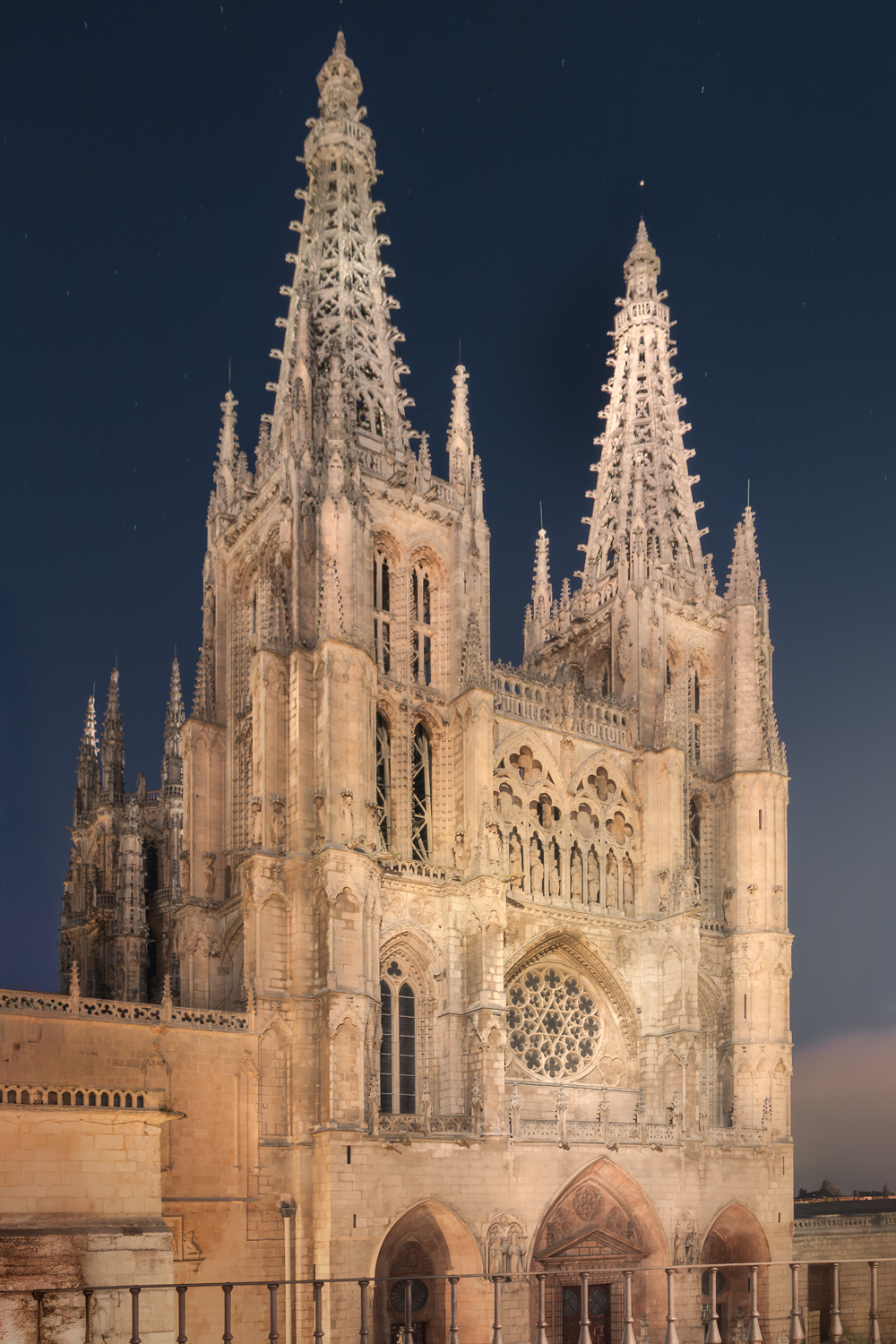Fachada da Catedral de Burgos