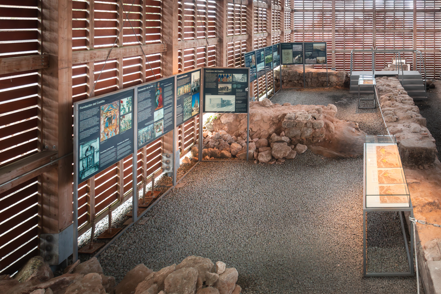 Exposição no castelo de Burgos