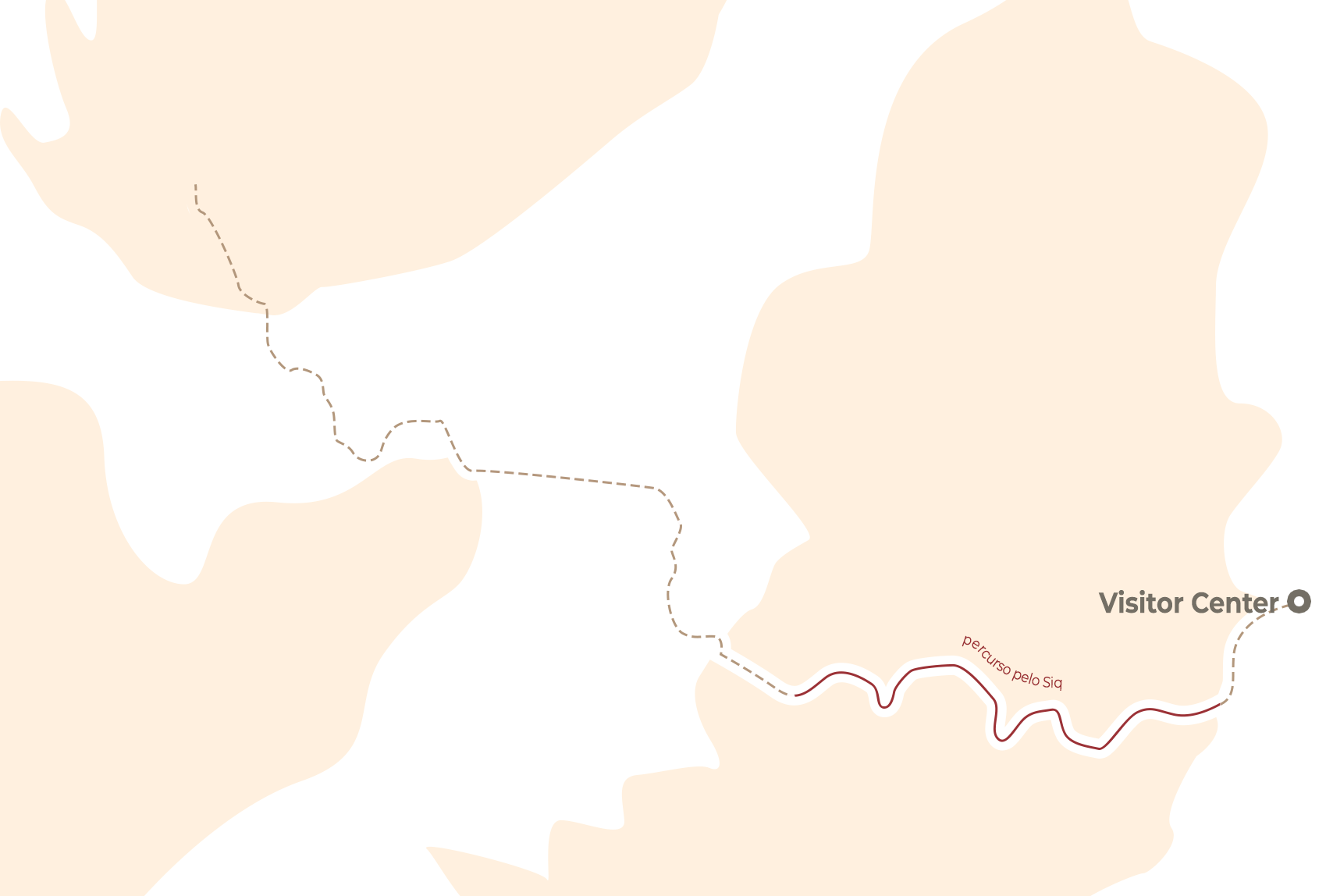 Mapa de Petra