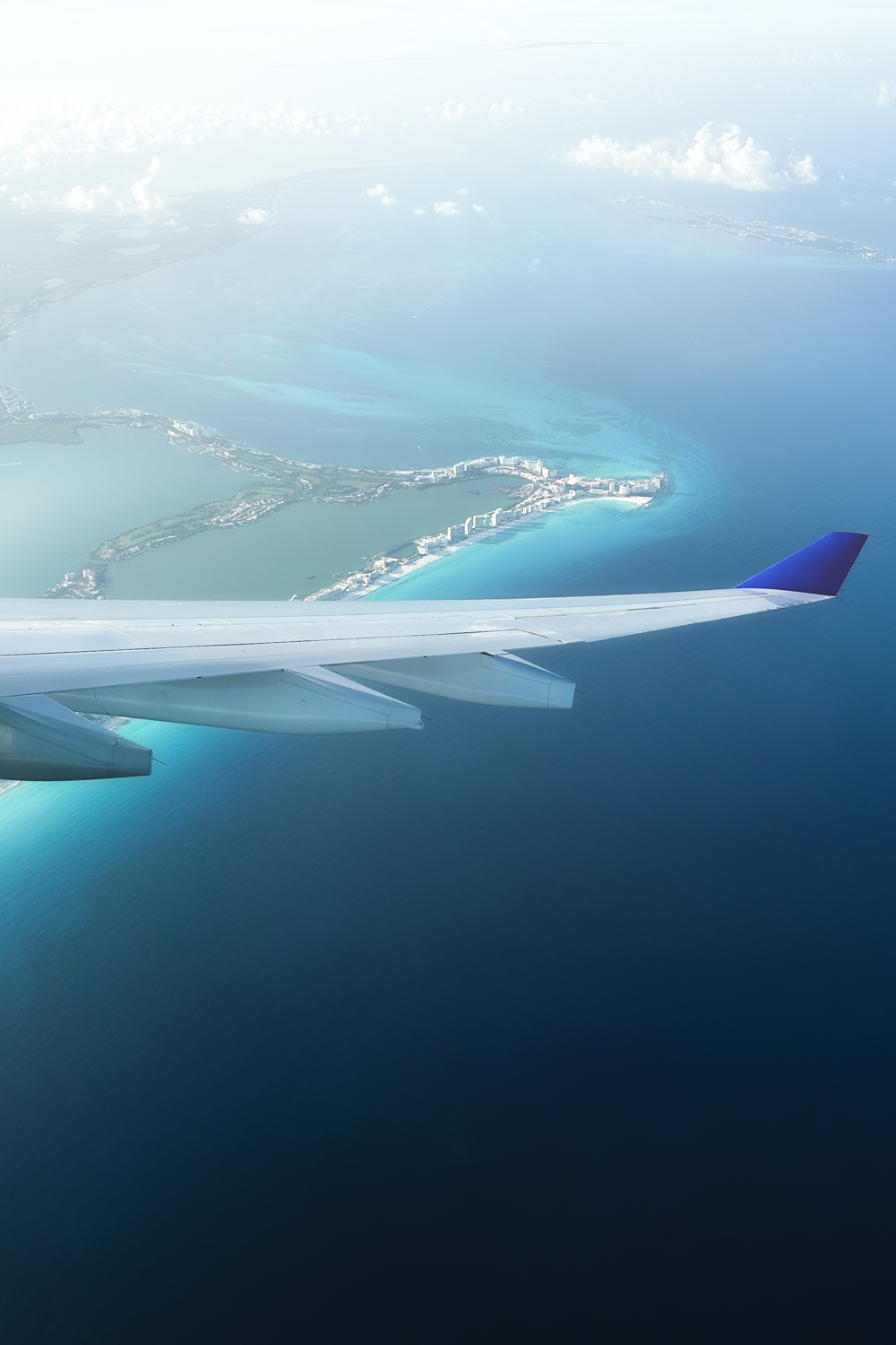 Vista aérea do México