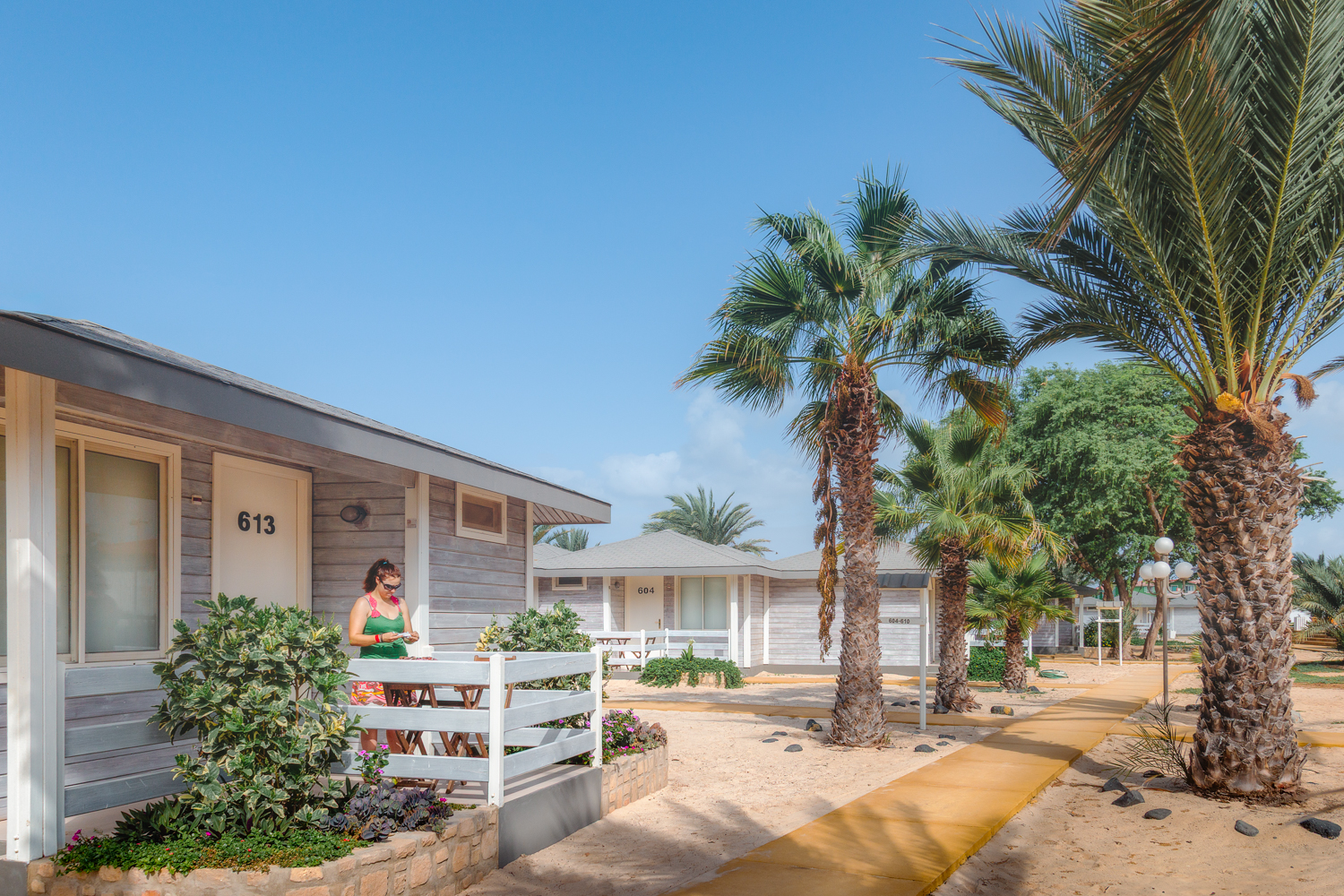 Bungalows do resort