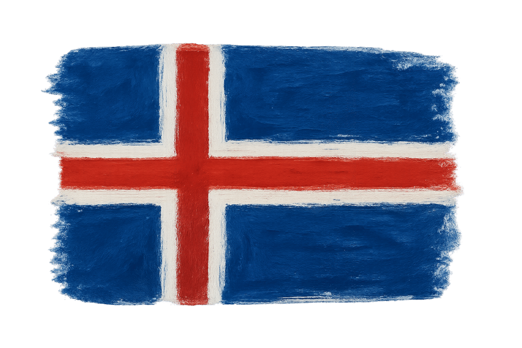 Bandeira da Islandia