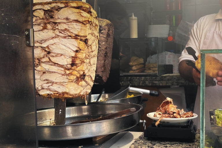 Rolo de kebab