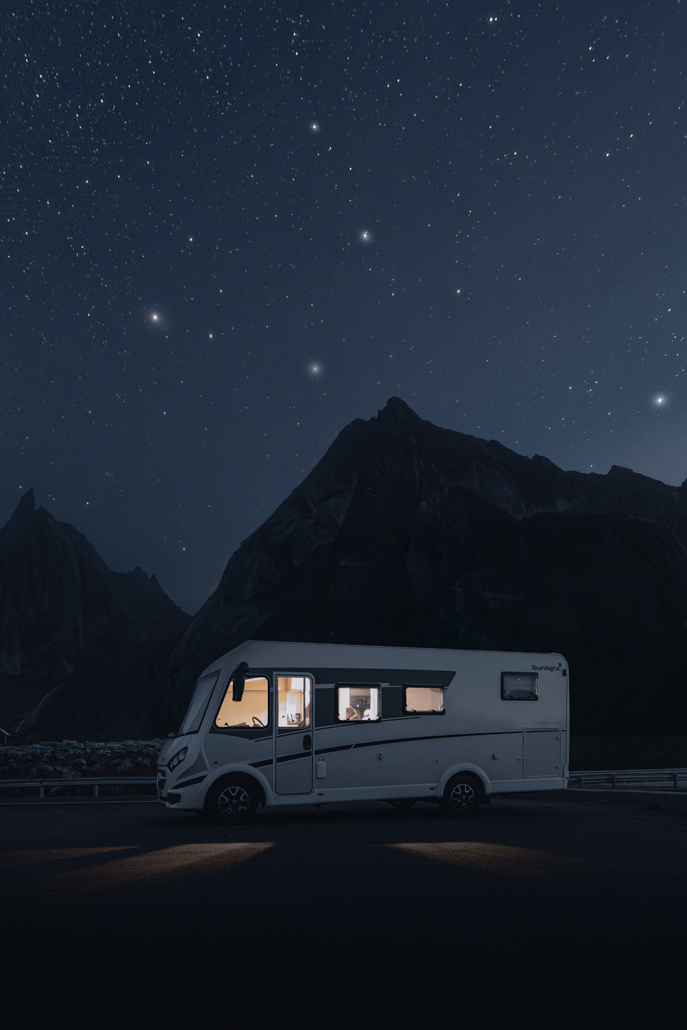 Noite nas Lofoten