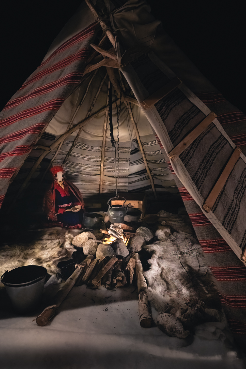 Réplica de tenda Sami