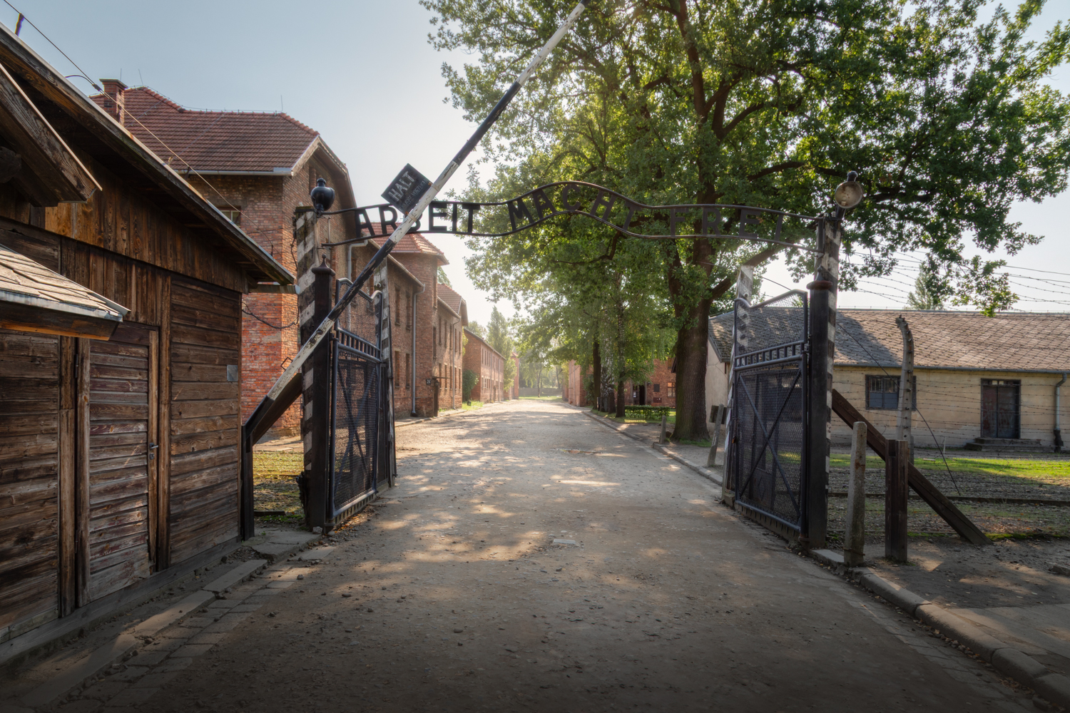 Entrada de Auschwitz