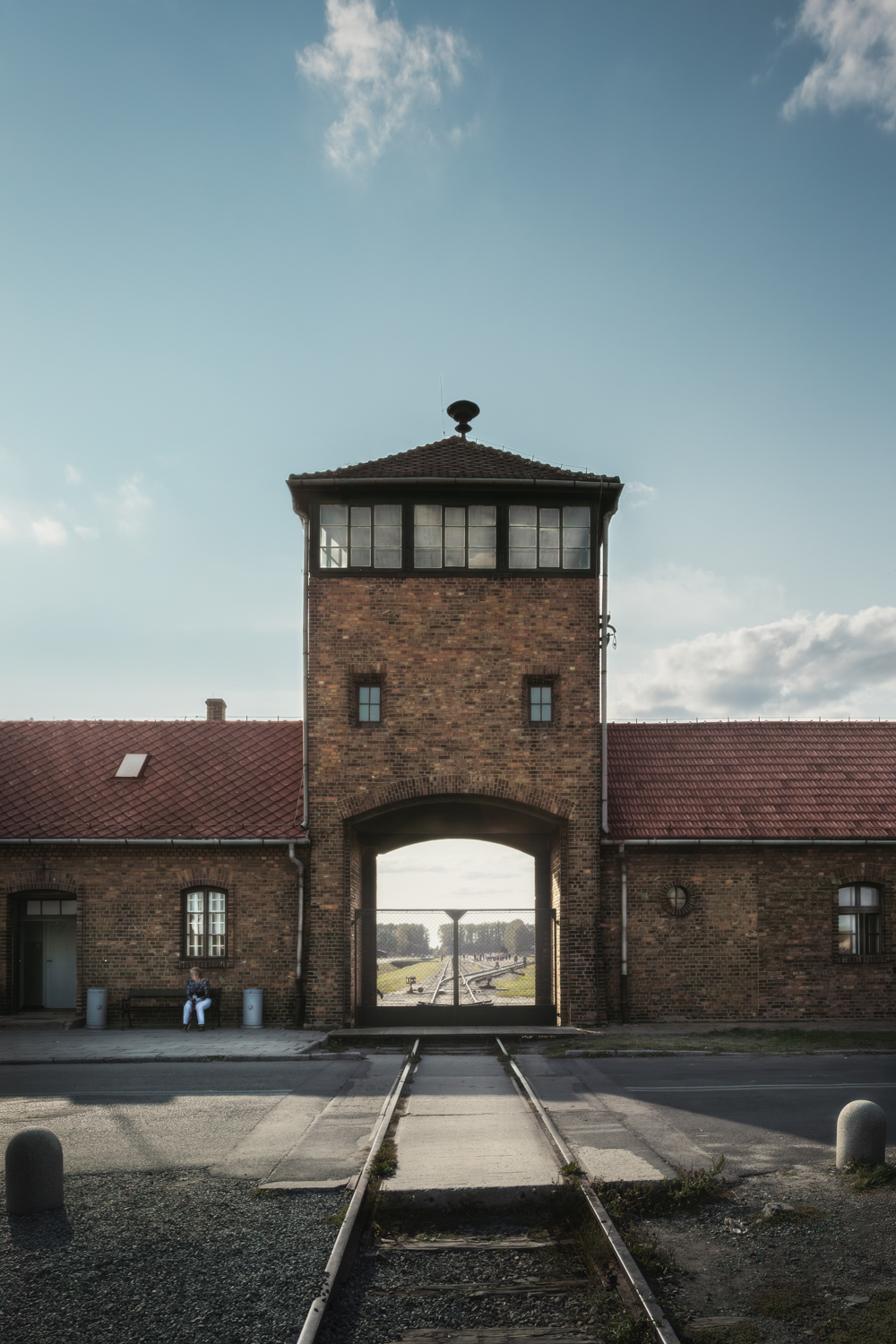 Entrada de Birkenau
