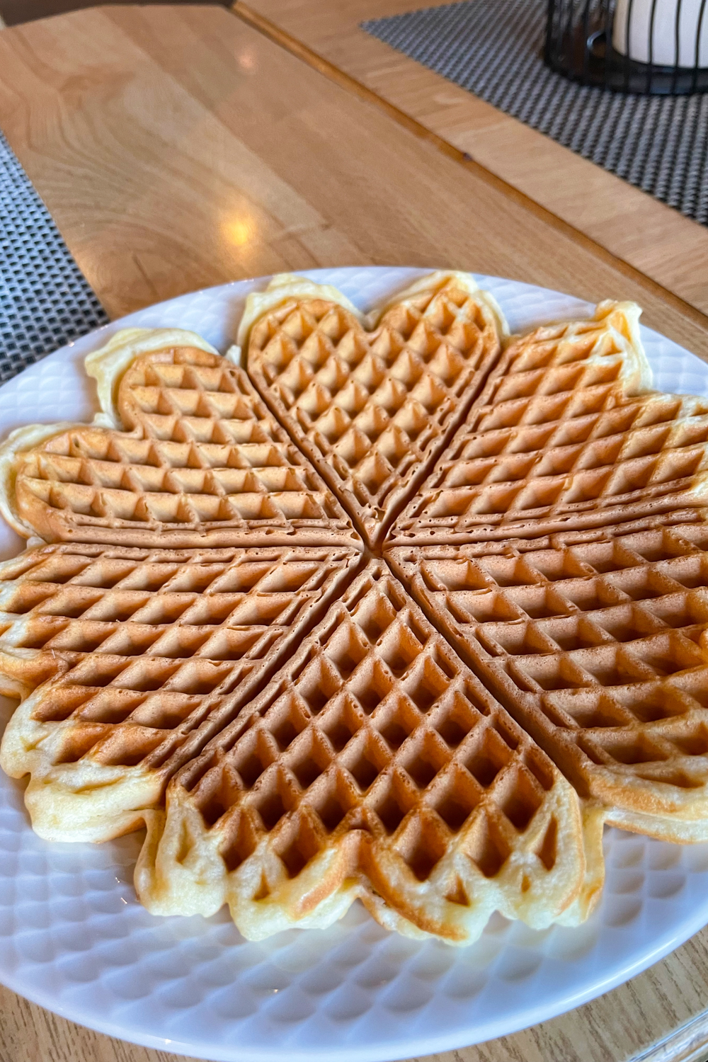 Waffle simples