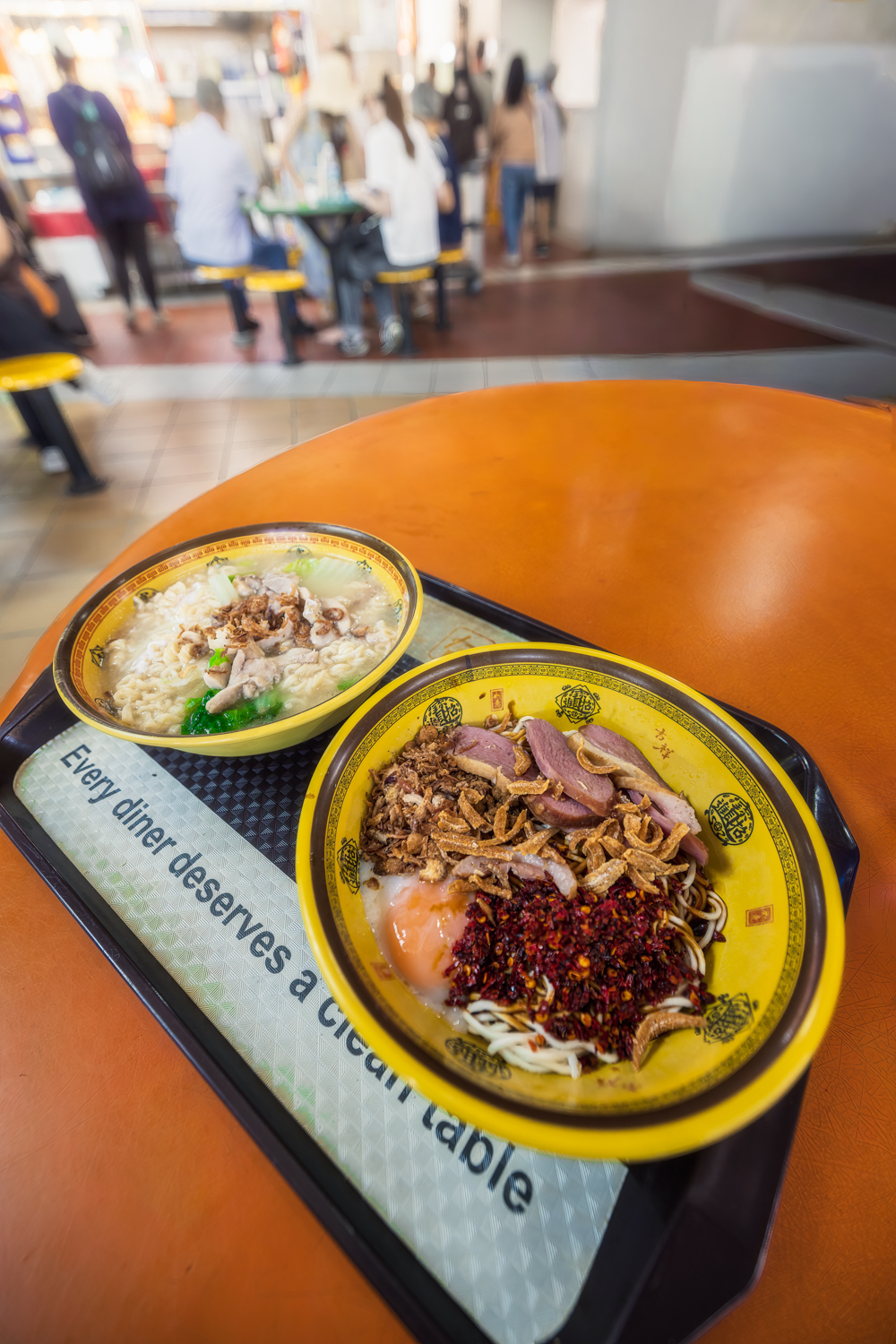 Pork Loin Mee Soup e Chili Mee Pok