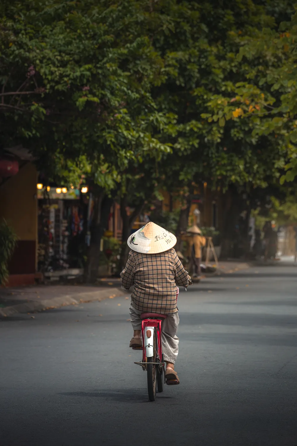 Ciclista em Hoi An