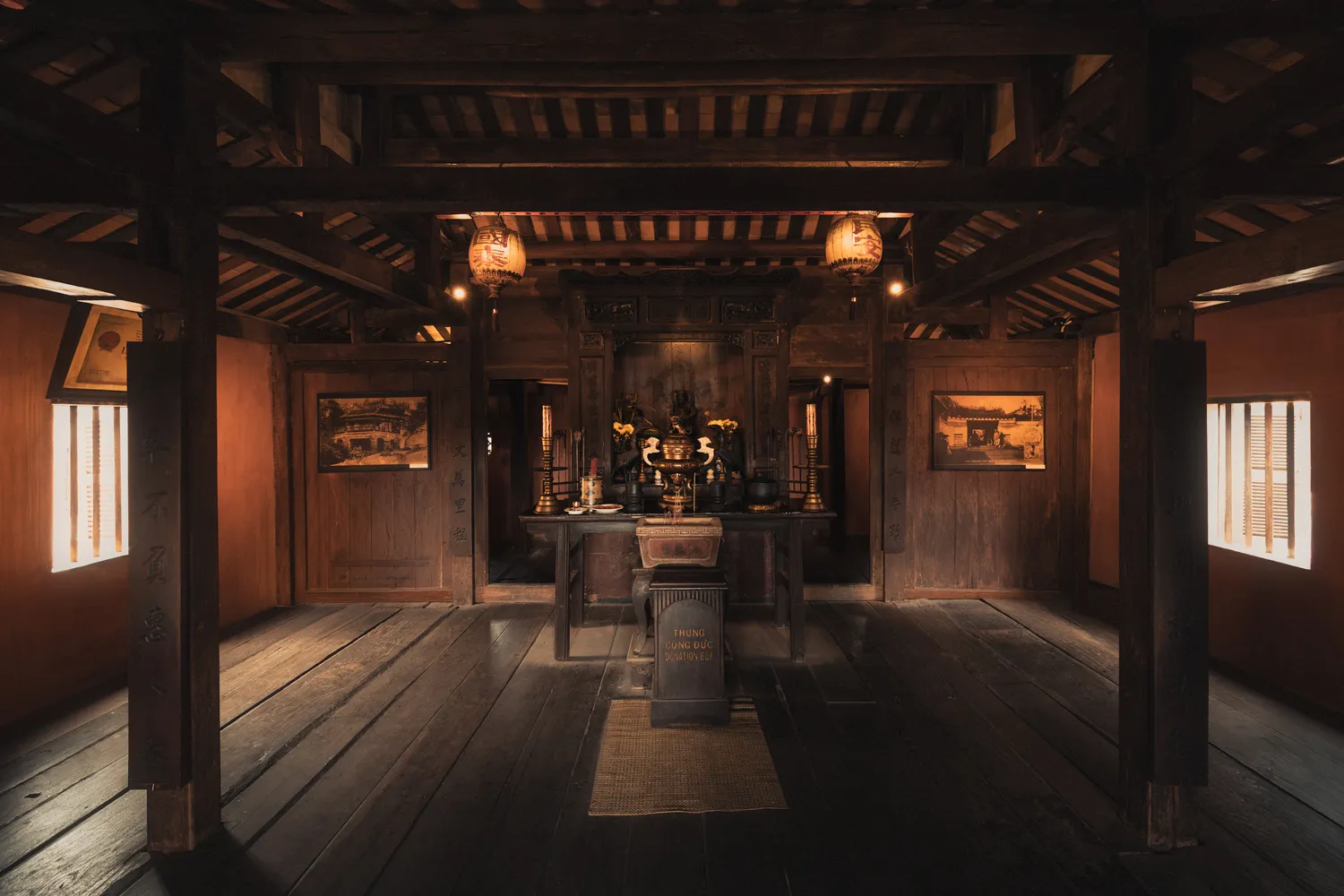 Interior da Ponte Japonesa
