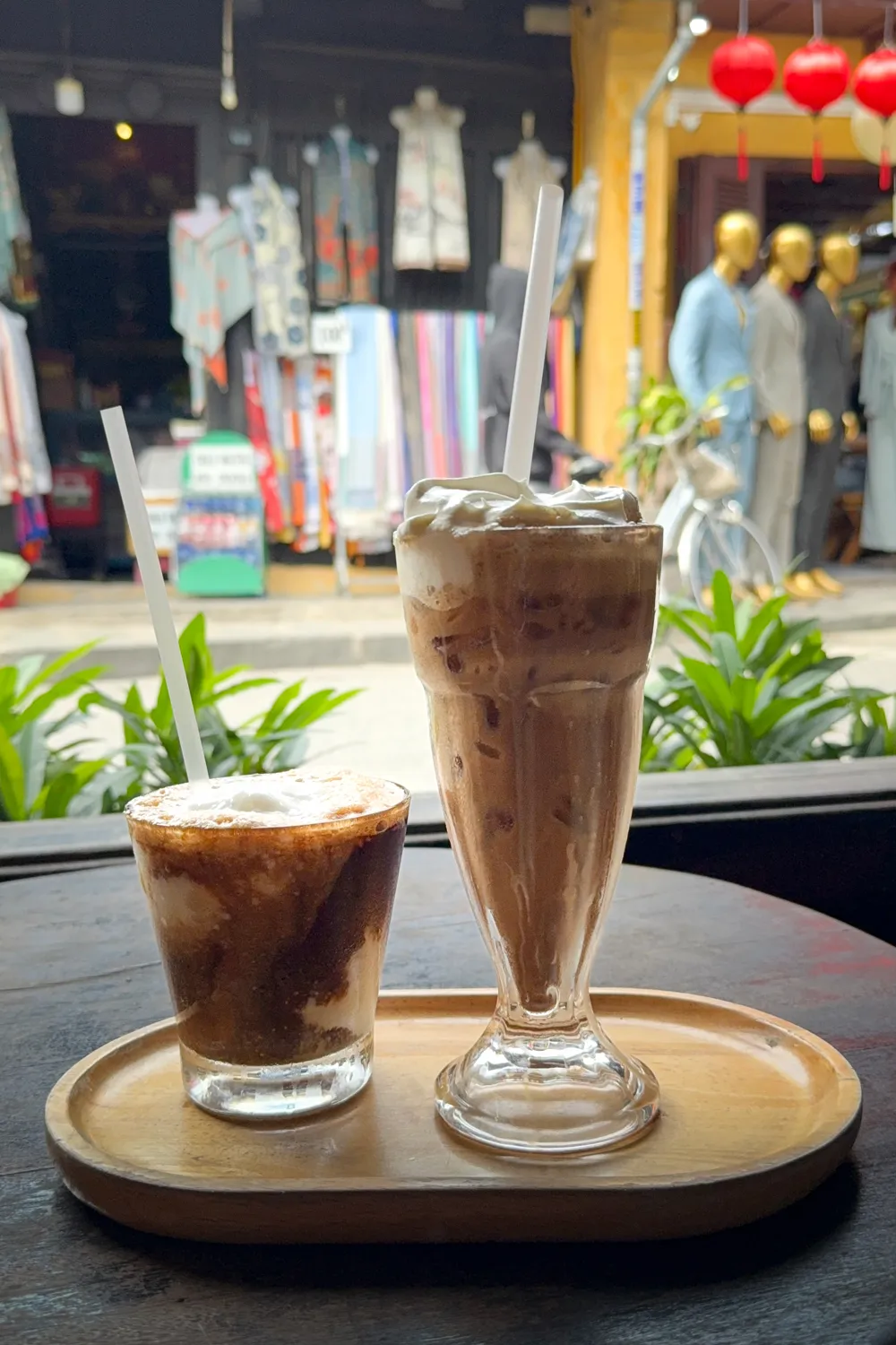 Café de coco e café salgado