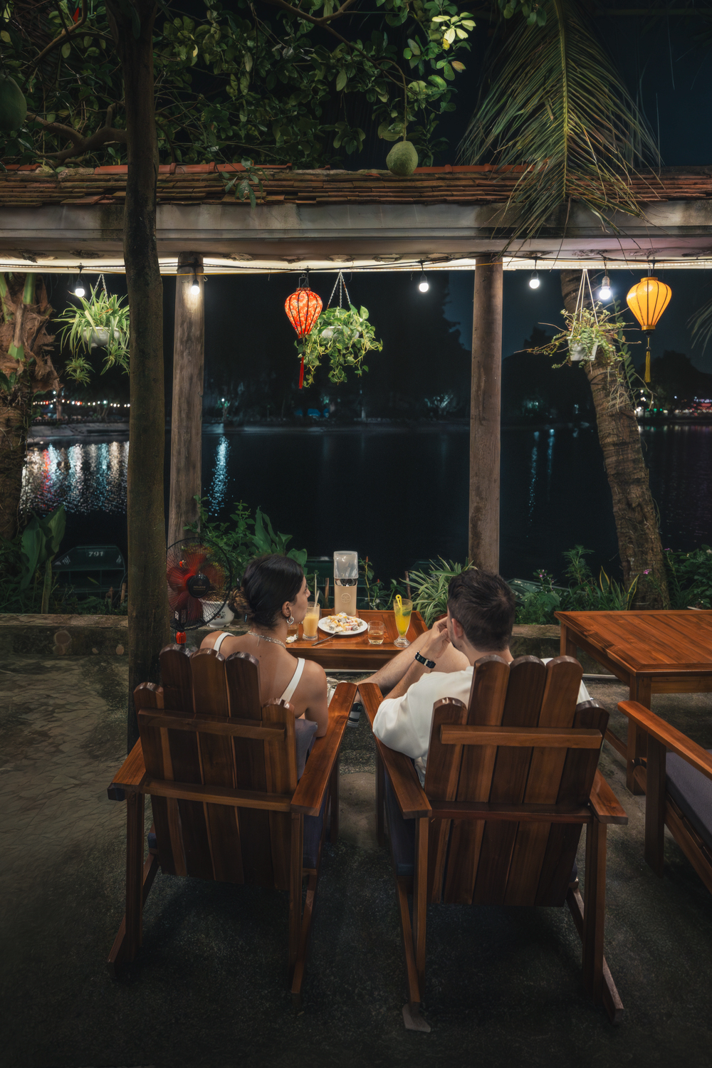 Café junto ao hotel