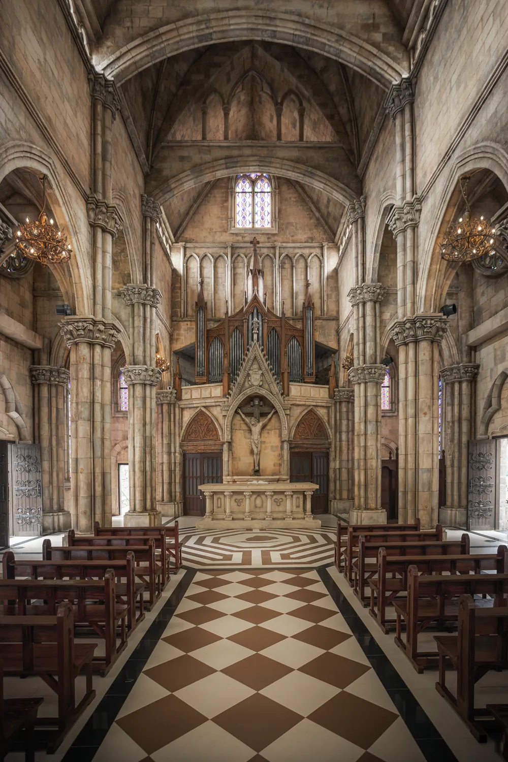 Interior da igreja