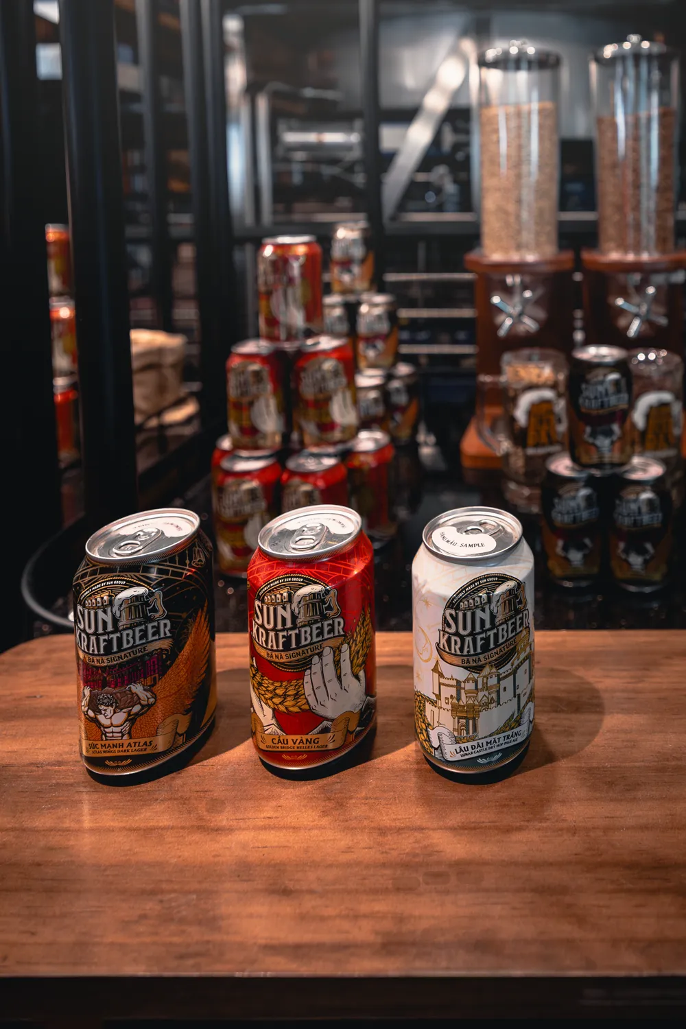 Latas de cerveja
